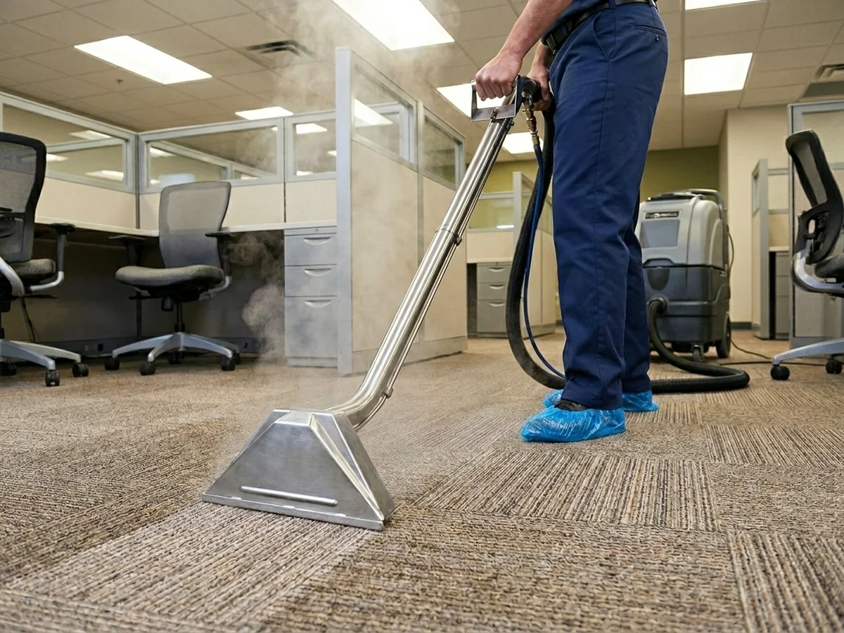 Commercial carpet care by Flacare Services