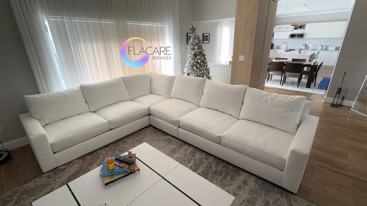 Clean living room