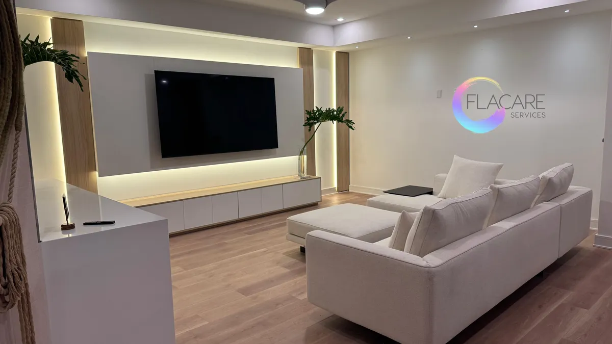 Home theater cleaning